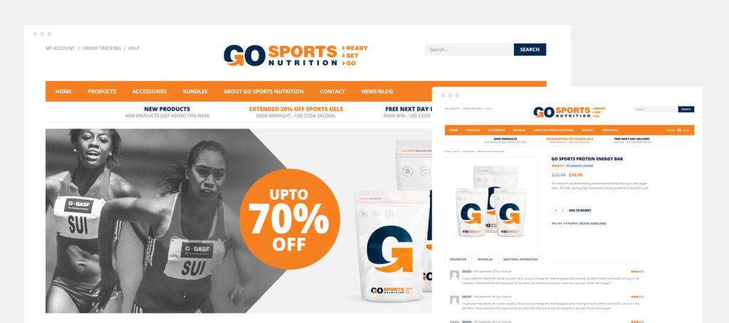 Go Sports Online Nutrition Store