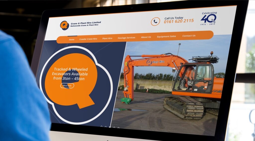 QPlant Crane Hire Website