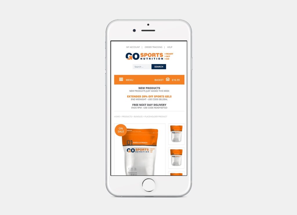 Go Sports Online Nutrition Store