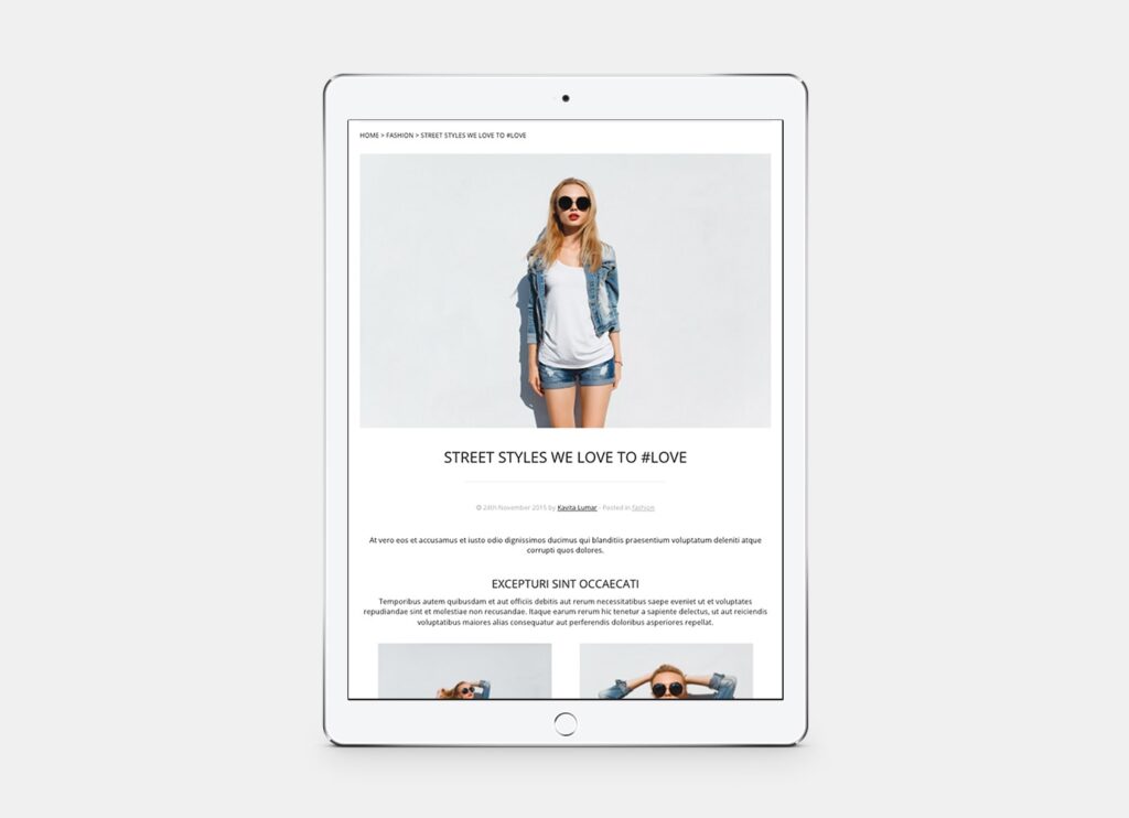Bootique Ecommerce WordPress Theme