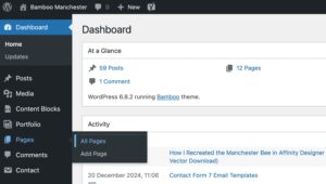 WordPress Pages